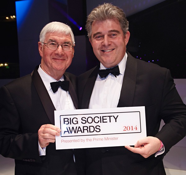 John Longden with Brandon Lewis MP