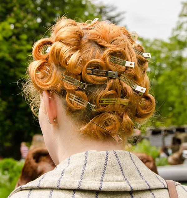 1940s Day Pin Curls by Graham Roberts