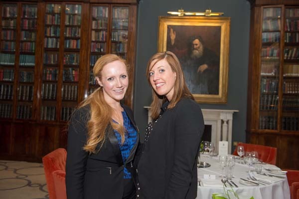 Charlotte Wilby, Business Development Manager at Rudding Park and Rebecca Towell from Logistik