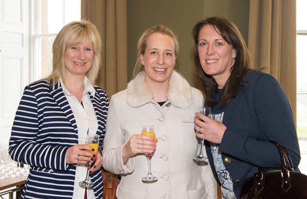 Sally Brown and Claire Ellis-Tope from Just Venues with Lucy Cartlidge from Bettys
