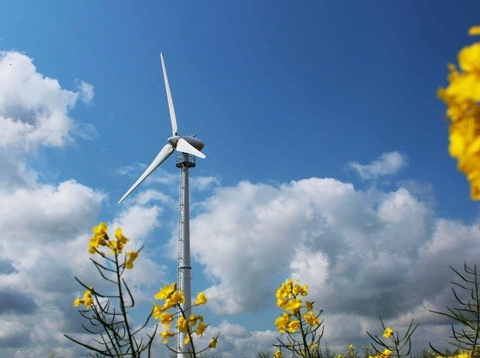 Farm scale turbines installed by Earthmill