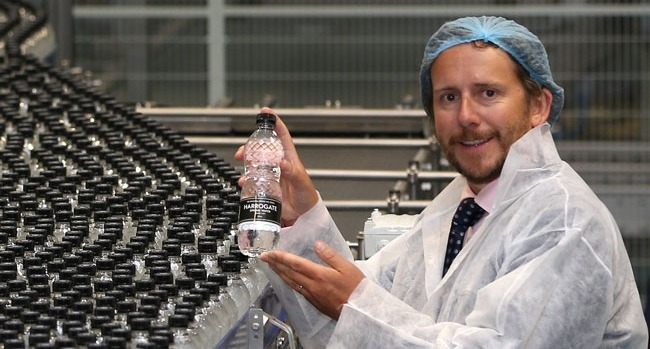 James Cain CEO Harrogate Water Brands