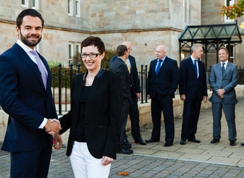Daniel Chevrak and Jacqui Hall.