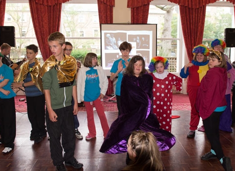 drama performance by Fuse Theatre, an inclusive theatre project running in North Yorkshire