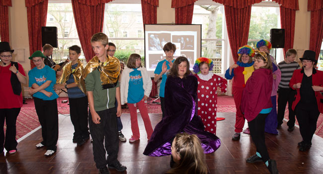 drama performance by Fuse Theatre, an inclusive theatre project running in North Yorkshire