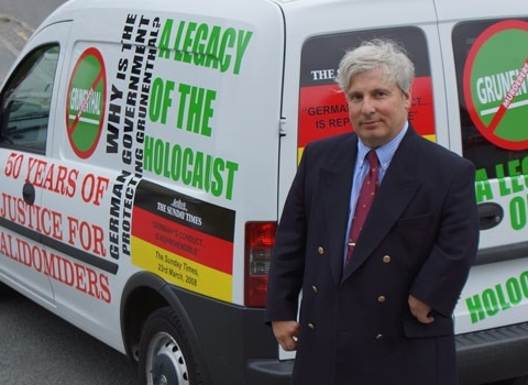 Yorkshire Thalidomide campaigner Guy Tweedy