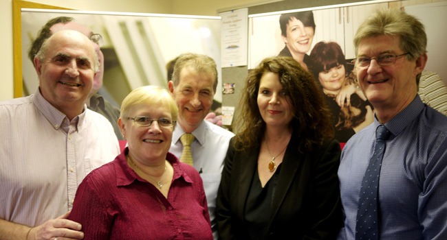 L-R Avalon CEO Larry Hollando with Directors Julia Oxtoby, Martyn Miller, Julie Colley and Tony Hind