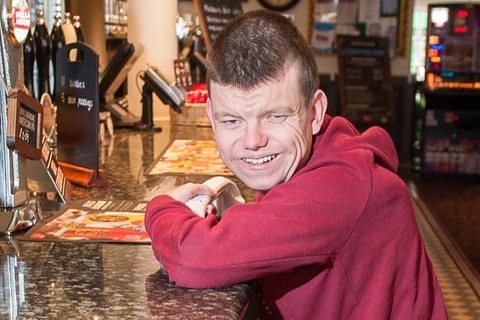 Mike Davitt has been able to stand at a bar and order a drink for the first time in his life