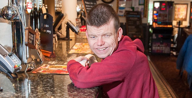 Mike Davitt has been able to stand at a bar and order a drink for the first time in his life