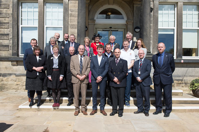 Staff and patients at St Andrews were joined by local dignitaries on 29 March 2015 to celebrate the formal opening of the outdoor gymand cycling studio