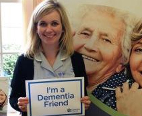 Vicky Tate - Dementia Friends Champion at Carefound Home Care