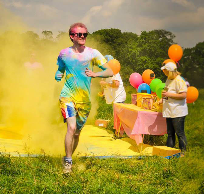 Countdown to Colour Rush – competitors in last year’s event