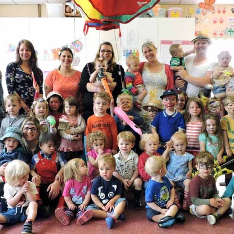 Glastonbury Festival strikes the right chord at Happy Jays Boroughbridge nursery