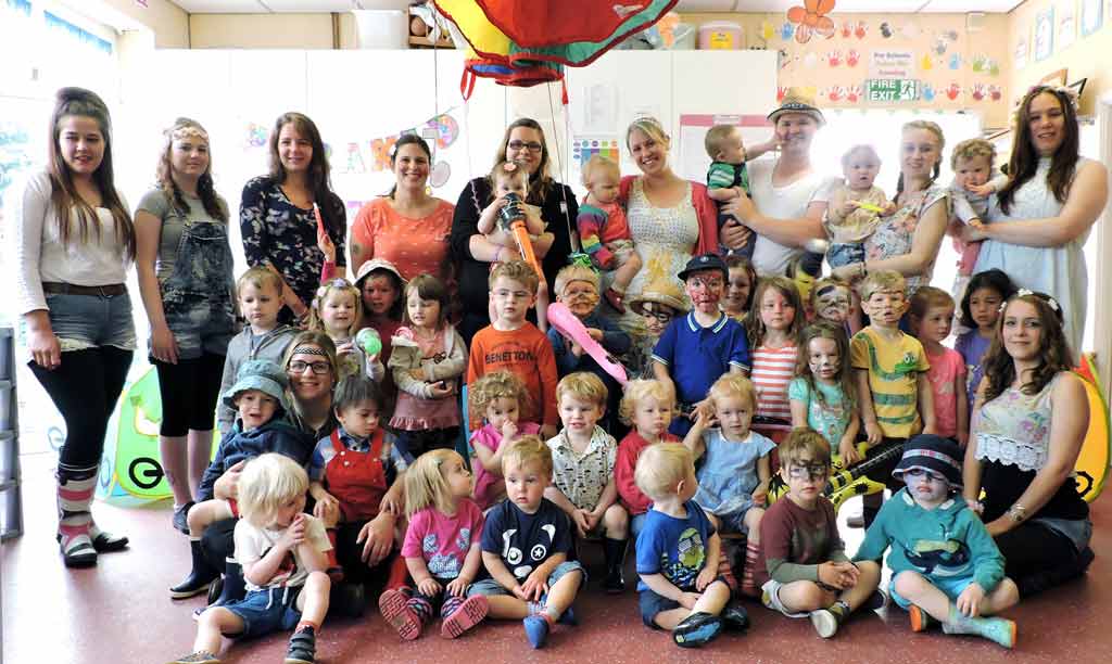 Glastonbury Festival strikes the right chord at Happy Jays Boroughbridge nursery