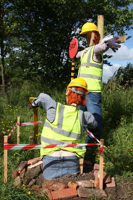 Builders at Work by Harrogate College