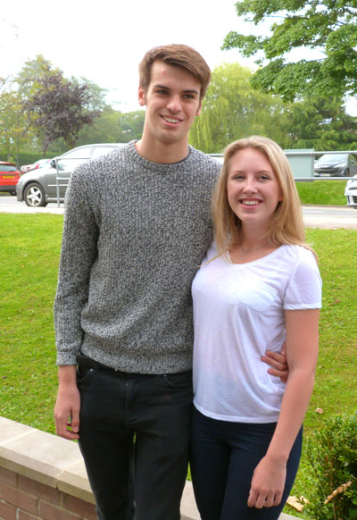 Oliver Bell Sarah Littlejohn: Oliver Bell gained three A*s in Mathematics, Further Mathematics and Physics, as well as a Merit in his Mathematics’ Extended Qualification and a Level 2 in his Mathematics STEP paper. He will study Maths at Warwick. Sarah Littlejohn gained A*s in Physics and Mathematics and an A in Further Mathematics. She will read Physics at Worcester College, Oxford