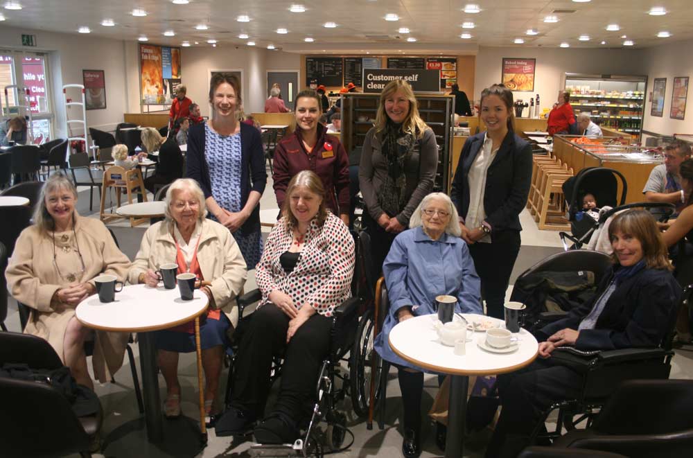 Members of Opening Doors enjoyed a ‘Coffee & Shopping’ trip to Sainsbury’s