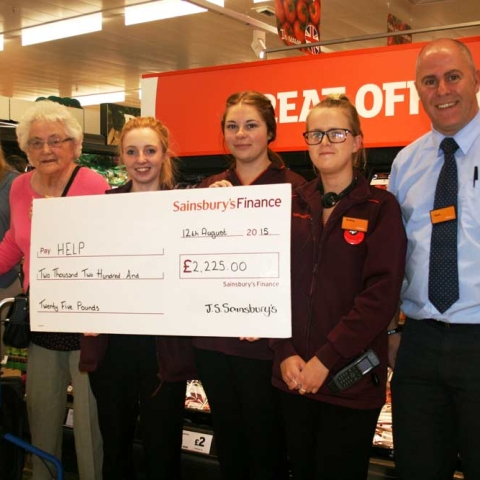 Sainsbury's and HELP