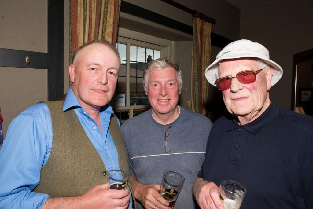 Mick Benson, Paul Simms and Alan Cooper