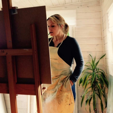 Yorkshire artist Clare Haley