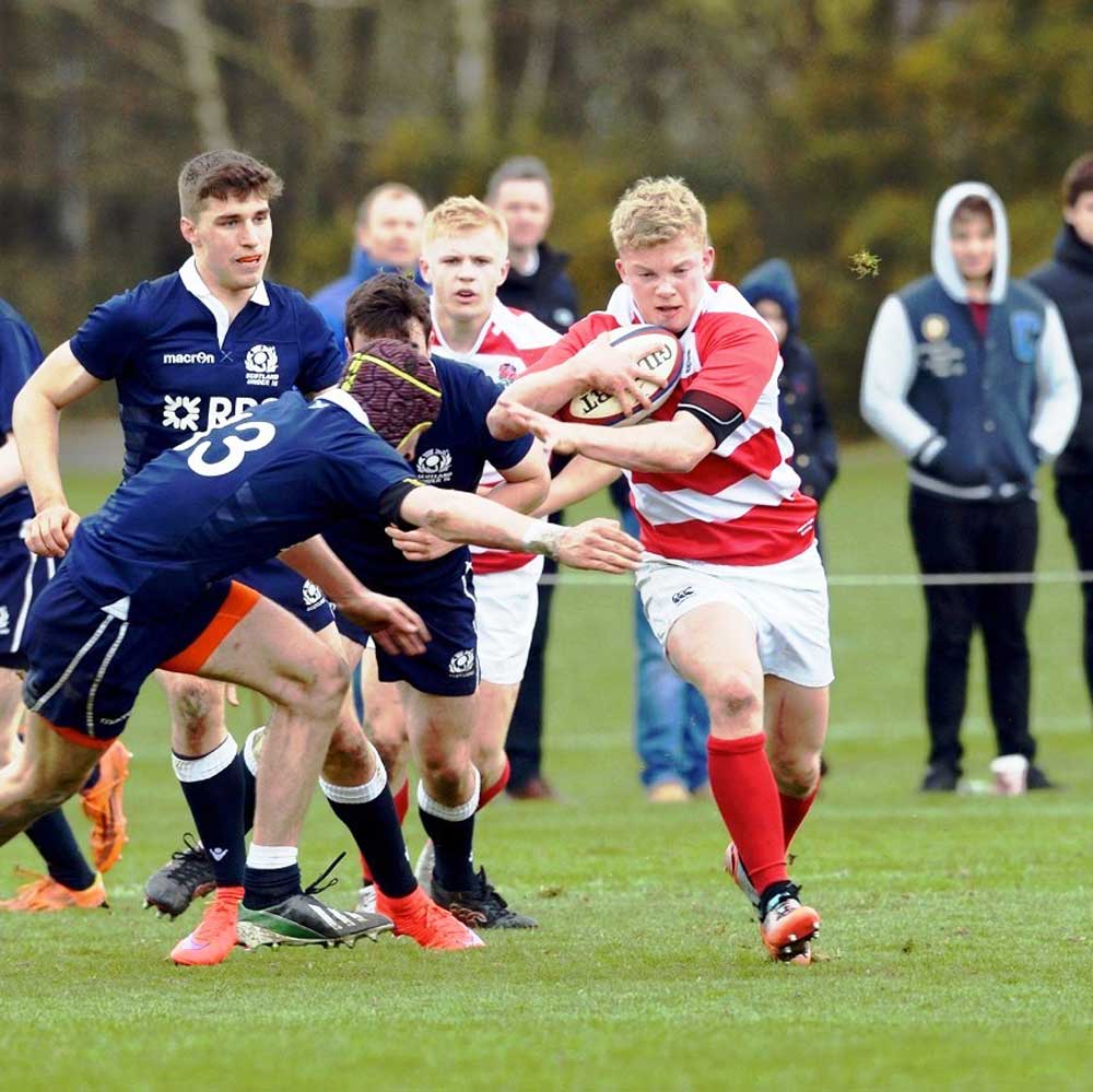 World Cup winner of the future? 15 year old rugby player Zac Berrill from Harrogate who is currently part of the Talented Athletes Academy and a member of the RFU’s England Rugby Developing Player Programme