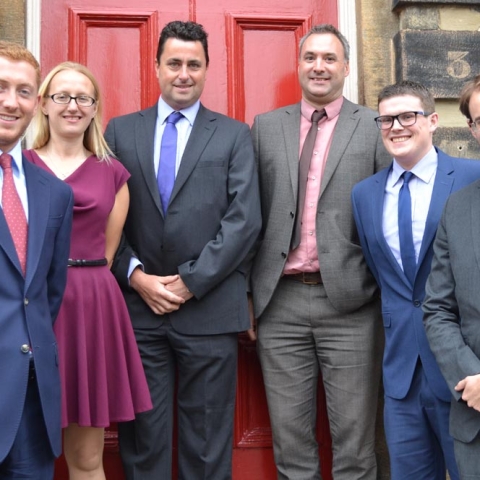 (L-R: Gyles Behbood, Emma Braunton, Tim Yates, Peter Rookes, Joe Baker and Stuart Duckenfield