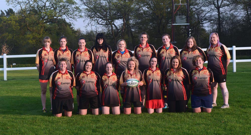 Harrogate Rugby Club Ladies team