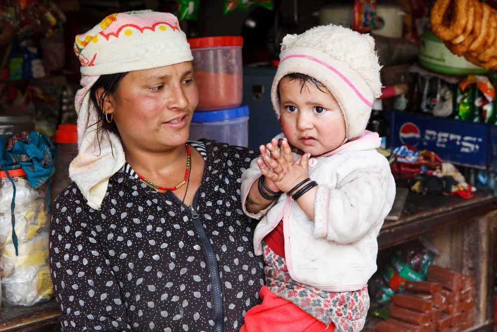 Shop owner Shanti Adhikari