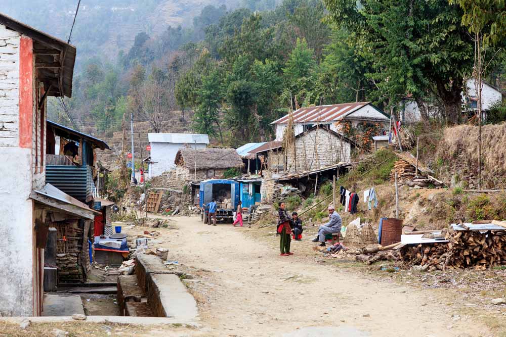 Panchamul Village, Panchamul Valley, Nepal