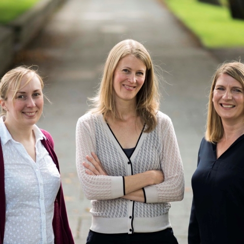 Vicky Carr, Katie Oxtoby and Jenni Moulson