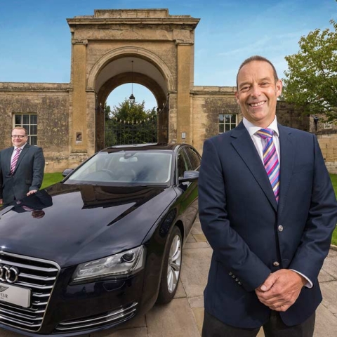 WeChauffeur.co.uk founders Mark Bowman Sean Sanpher