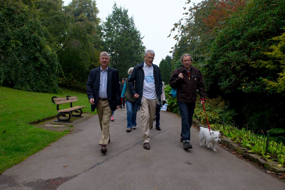 Mike Chambers, Harrogate Borough Council Cabinet Member for Housing and Safer Communities, Andrew Jones MP, John Middleton, Emmerdale actor