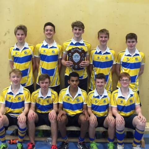 Back Row (L-R): Sam Bosomworth; Arthur Hunt; Luke Brownlee (Goal); Harry Colinson; Alex Docherty. Front Row (L-R): Josh Fothergill; Josh Dale; Otis Williams; Harry Goodall; Ben McIntosh