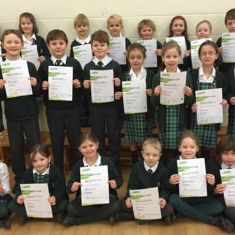 Brackenfield Speech and Drama pupils