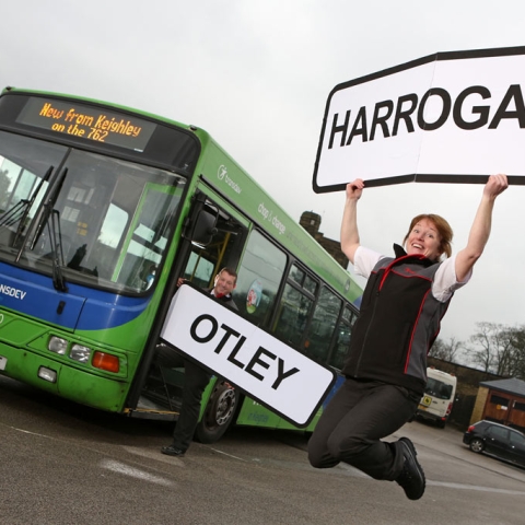 Next stops, Otley and Ilkley transdev