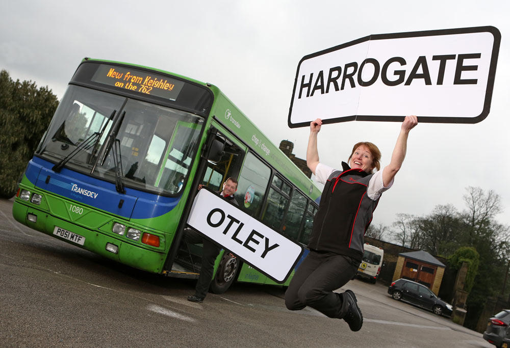 Next stops, Otley and Ilkley transdev