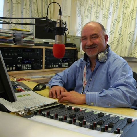 Harrogate Hospital Radio chairman Wighton