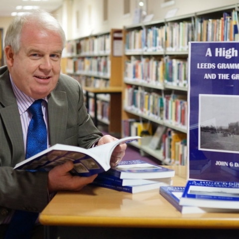 John Davies, author of A High Ideal: Leeds Grammar School and the Great War