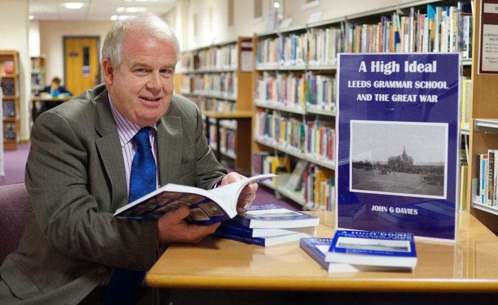 John Davies, author of A High Ideal: Leeds Grammar School and the Great War