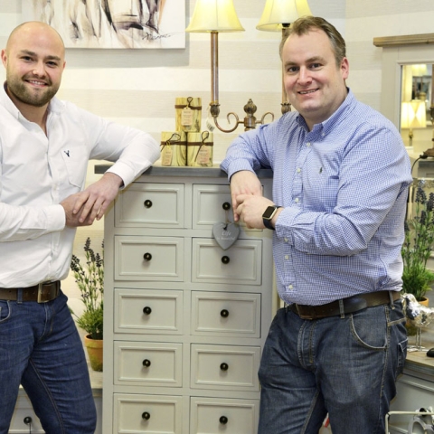 Ben Hawkins and Nik Hill of Baytree Interiors
