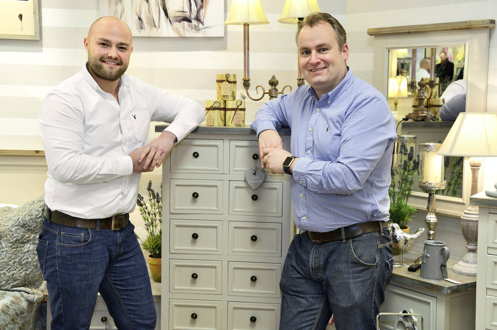 Ben Hawkins and Nik Hill of Baytree Interiors