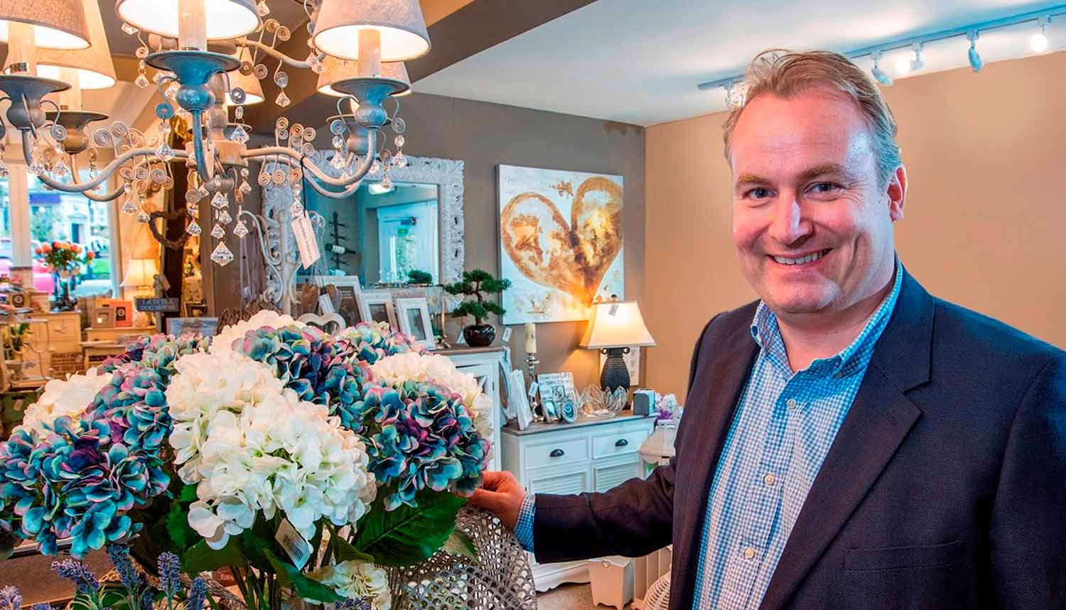 Managing director of Baytree Interiors, Nik Hill