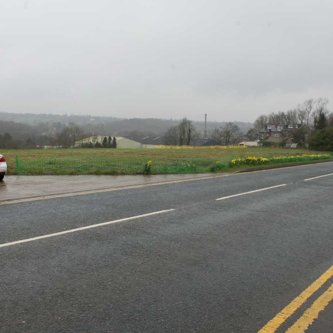 Location of the new roundabout in Pannal