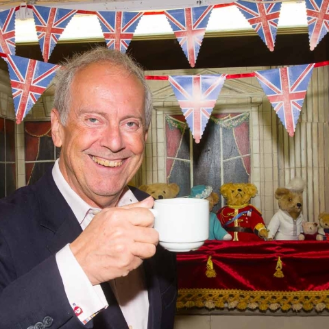 Gyles Brandreth at Newby Hall