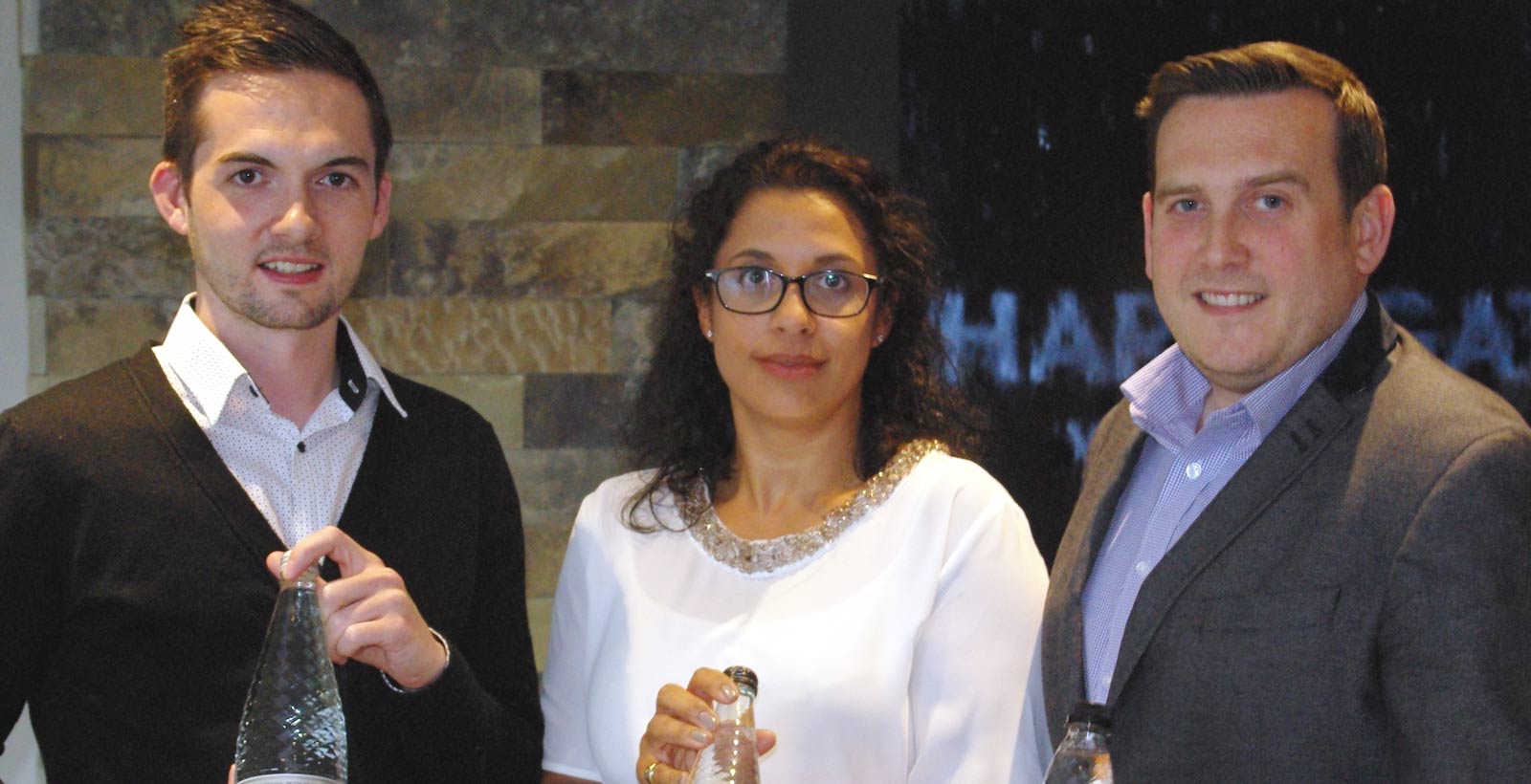 Harrogate Spring’s new faces, left to right, Adam Poppy, Elatia Sharkey and Greg Hatton