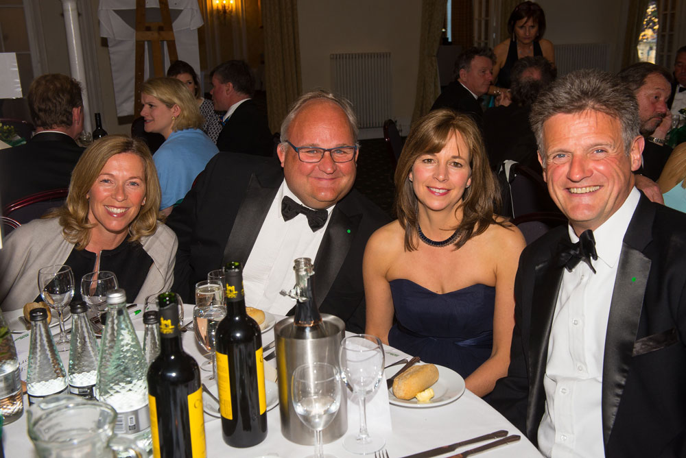 Attendees from one of the Ball’s generous sponsors, Harrogate-based Lights4Fun