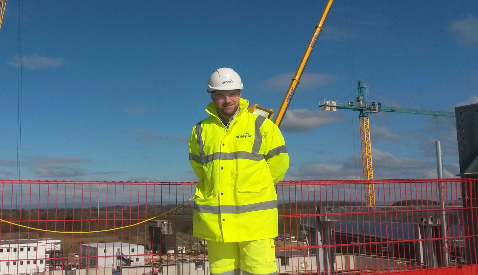 Mark James, Construction Manager at Allerton Waste Recovery Park