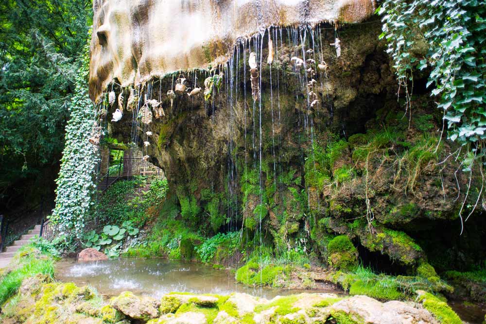 The petrifying well at Mother Shipton's in Knaresborough