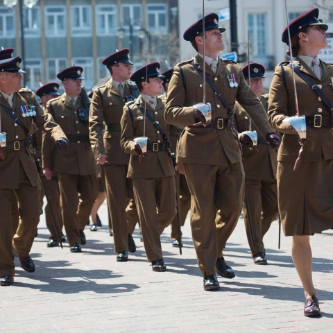 The recent freedom parade in Ripon