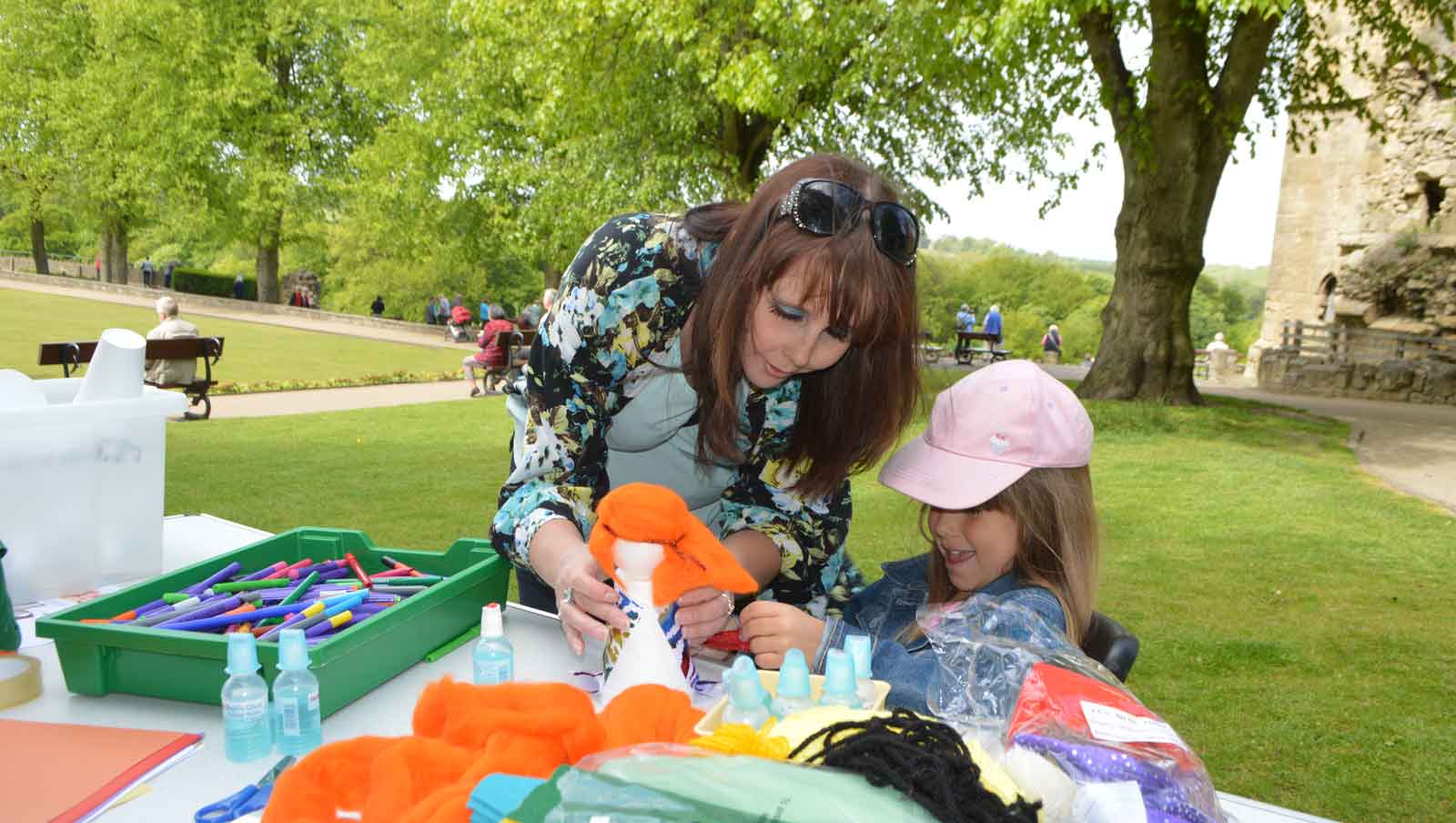 Fun for all the family is on offer at Knaresborough Castle this Saturday (28 May)